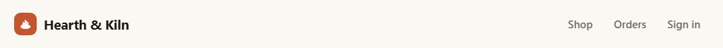 Header at 1024px: no Cart link